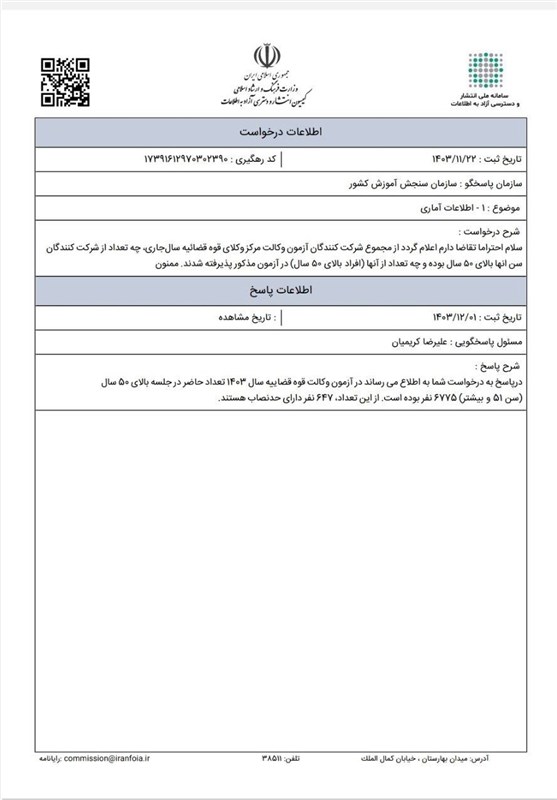 آزمون وکالت , کانون وکلای دادگستری مرکز , مرکز وکلای قوه قضائیه , قانون ,