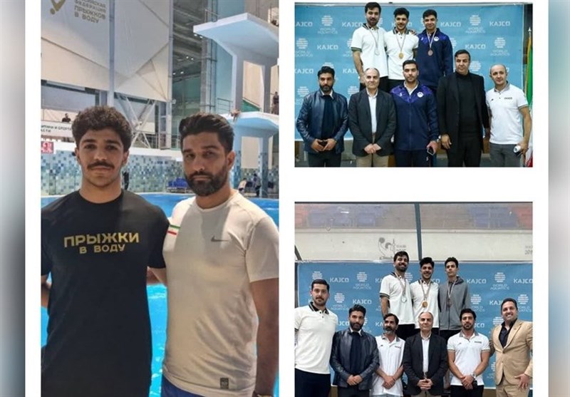 کسب ۳ مدال طلا توسط شیرجهروی البرزی